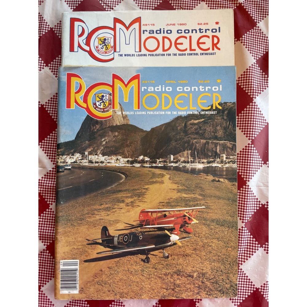 RCM Radio Control Modeler Magazine April June 1980 Vintage RC Aircraft Plans